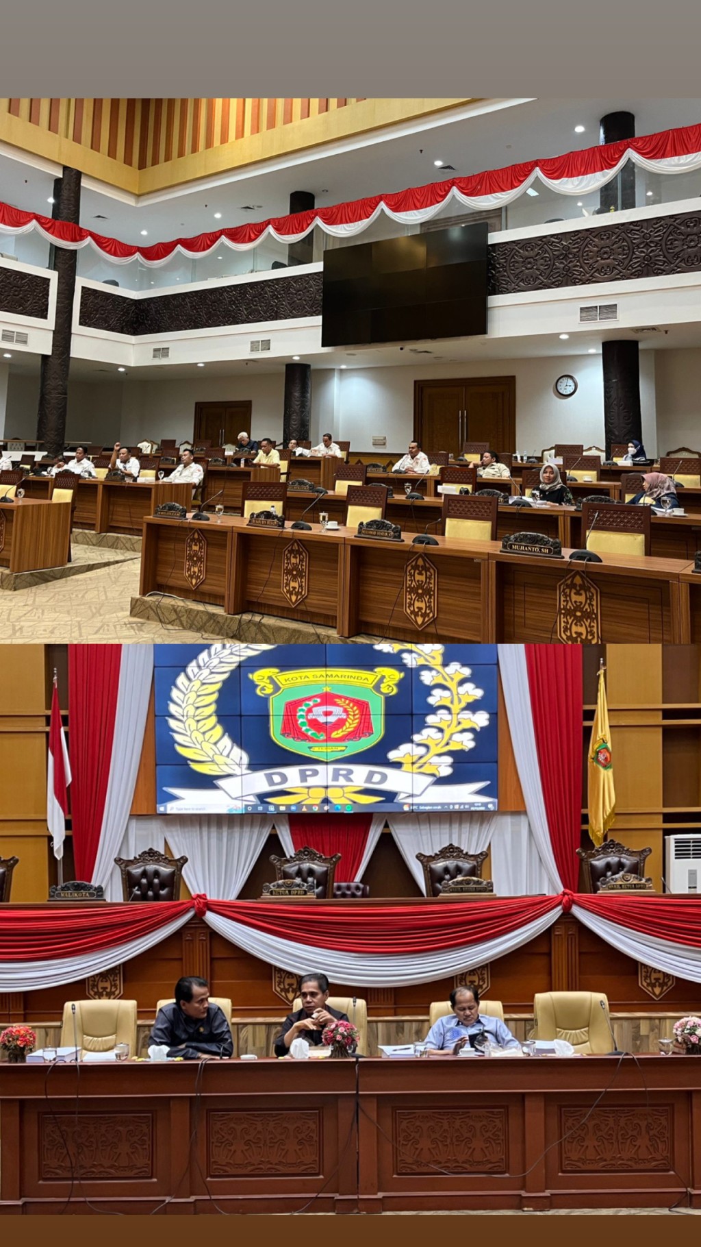 Rapat Badan Anggaran DPRD Kota Samarinda