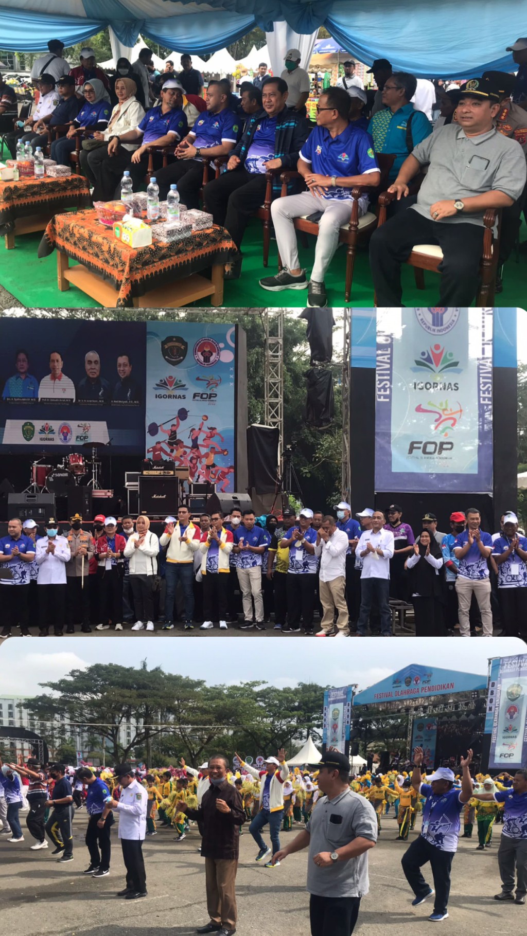 Festival Olahraga Pendidikan (FOP) Provinsi Kalimantan Timur dan Expo UMKM Berbasis Olahraga Menuju Visi DBON 2045 Dengan Tema "Ayo Berolahraga, Tubuh Sehat Bugar, Kaltim Berdaulat Indonesia Kuat"