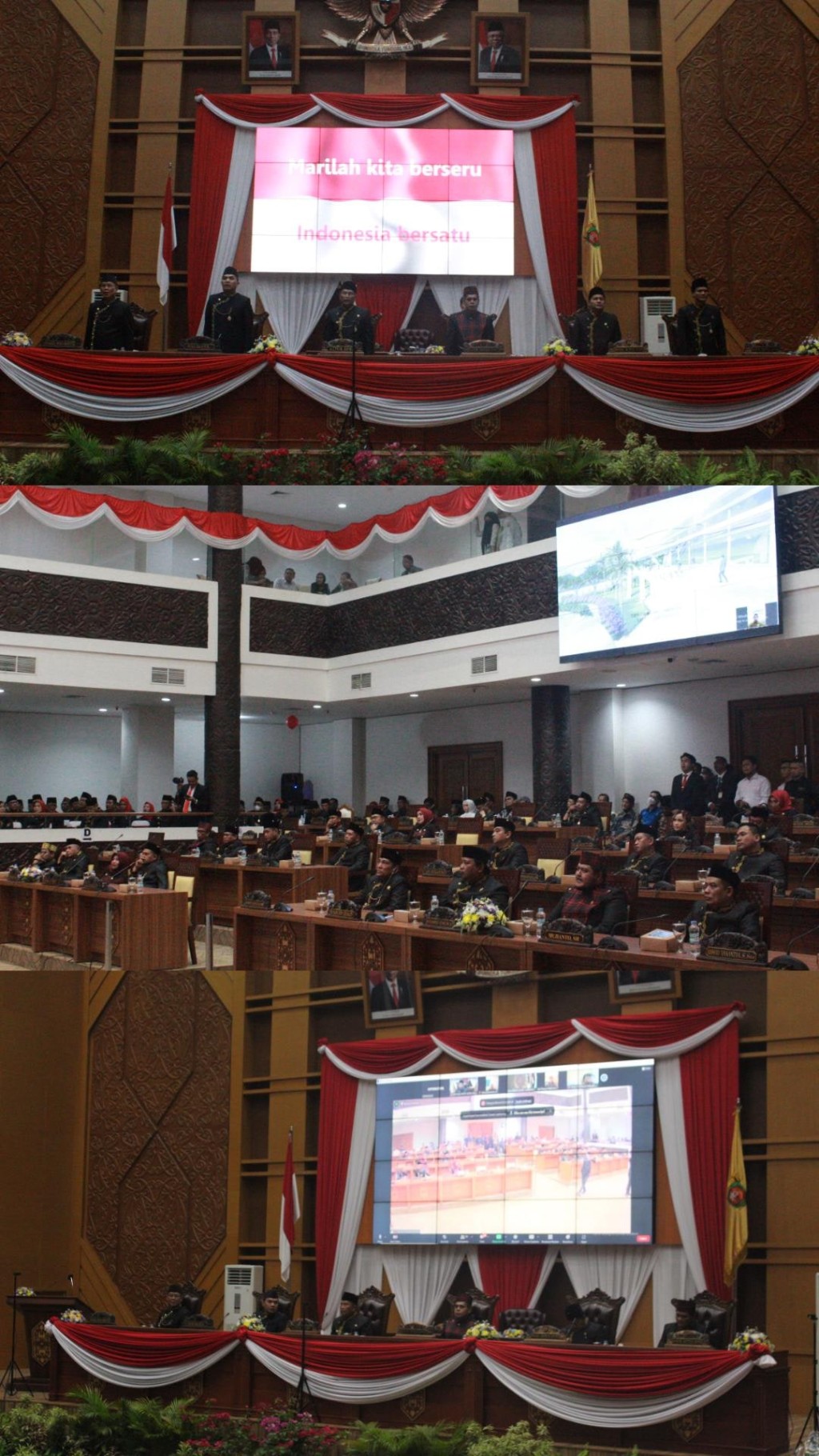Rapat Paripurna DPRD Kota Samarinda Dengan Agenda Hari Jadi Kota Samarinda