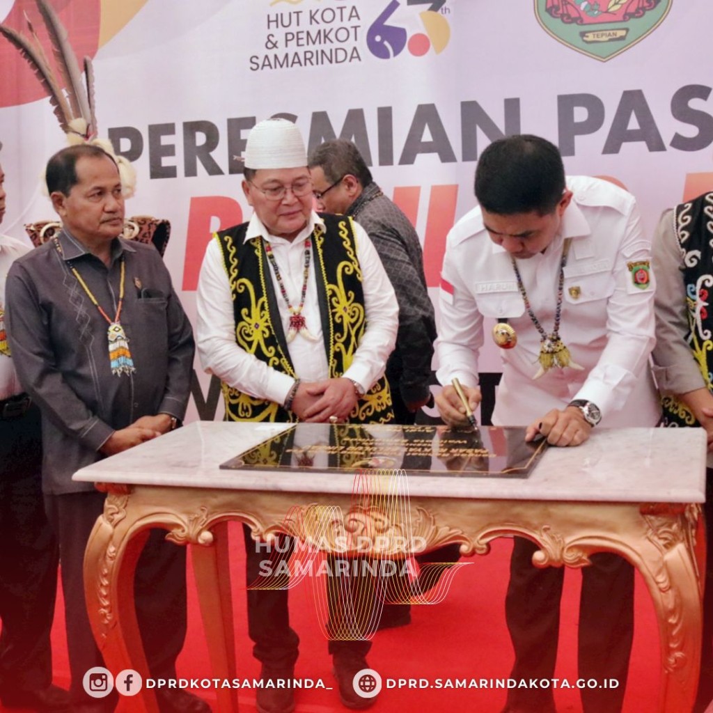 Wakil Ketua DPRD Kota Samarinda Menghadiri Undangan Peresmian