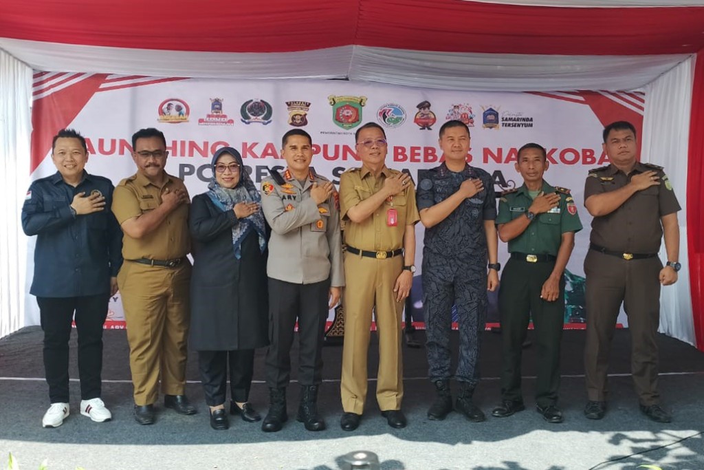 Launching Kampung Bebas Narkoba